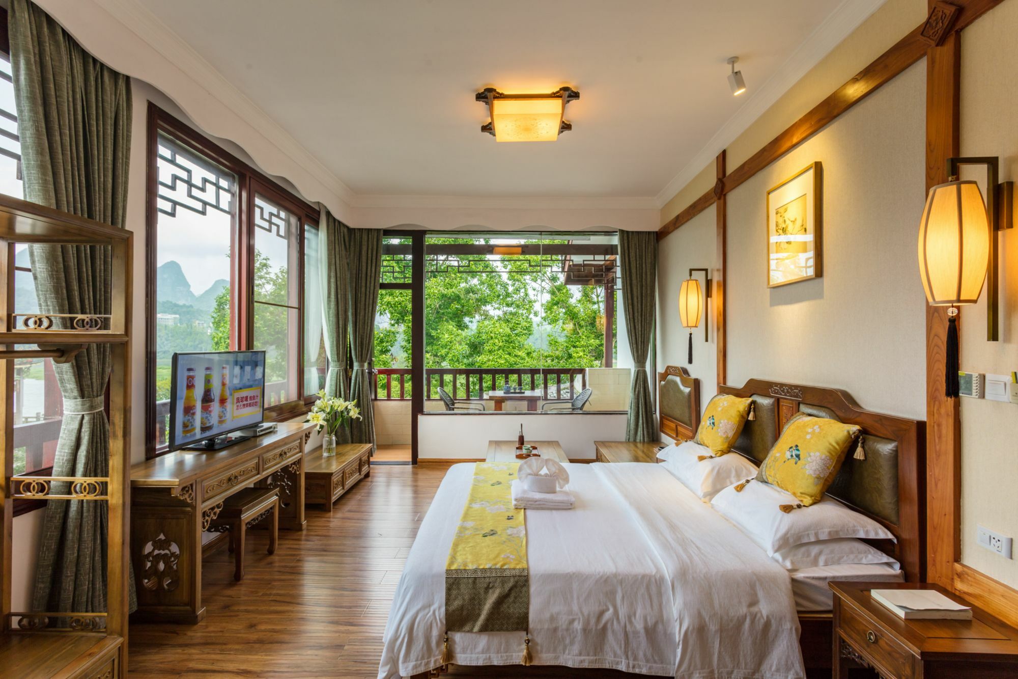 Yangshuo Riverview Hotel Kültér fotó